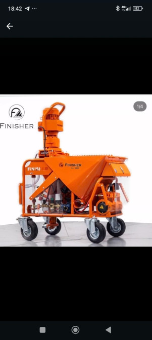 Продается гипсовый штукатурочный аппарат. Производство Турция. Не разу Бишкек - сүрөт 1