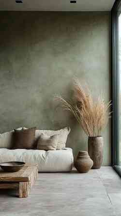 Декоративная покраска стен limewash - Эффект мягкой фактуры . Легко Бишкек