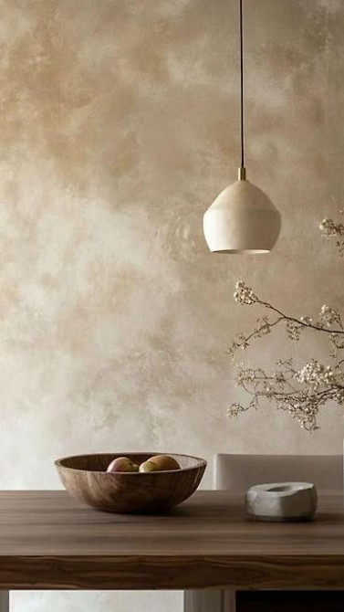 Декоративная покраска стен limewash - Эффект мягкой фактуры . Легко Бишкек - сүрөт 3