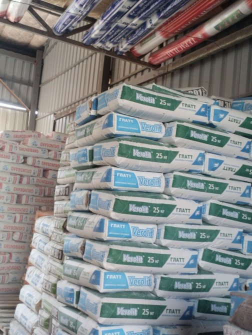 Штукатурка Verolit, Гипсовая, Ручного нанесения, Для стены Бишкек - сүрөт 1