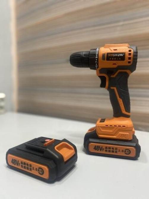 Аккумуляторный шуруповерт с бесщеточным двигателем Ланзан Новый Бишкек - изображение 1