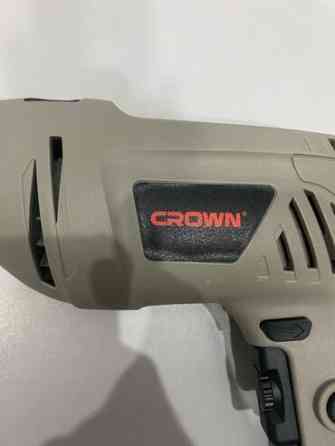 Ударная дрель Crown CT10065 мощностью 600 Вт с регулируемой скоростью Бишкек
