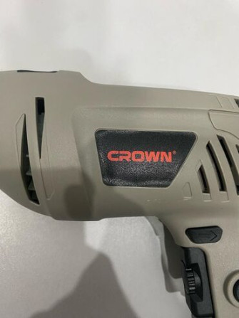 Ударная дрель Crown CT10065 мощностью 600 Вт с регулируемой скоростью Бишкек - сүрөт 5
