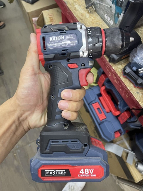 Аккумуляторная ударная дрель Kason, модель KSD-48, оснащена Бишкек - изображение 1