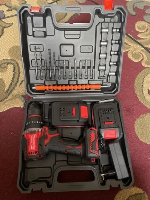 Универсальный набор аккумуляторной дрели Milwaukee, предназначенный Бишкек - изображение 2