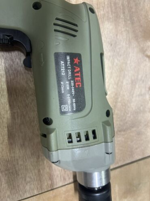 Ударная дрель ATEC AT-7212 мощностью 810 Вт, предназначенная для Бишкек - изображение 2