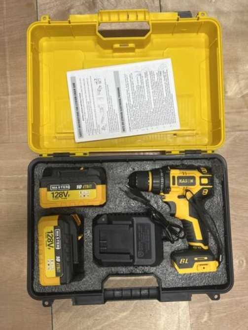 Универсальный набор аккумуляторной дрели Kason, включающий две Бишкек - изображение 2