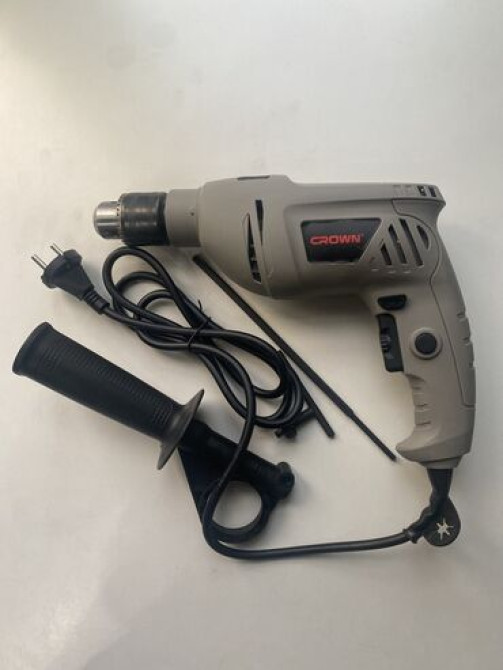 Дрель Кроун Новая с Гарантией Доставка бесплатная Адрес Бишкек - изображение 1