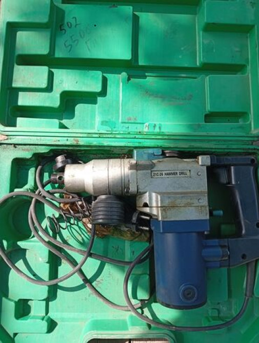 Продам дрель б/у, рабочая, 2 перфоратора nammer, требуется ремонт б/у Бишкек - изображение 3