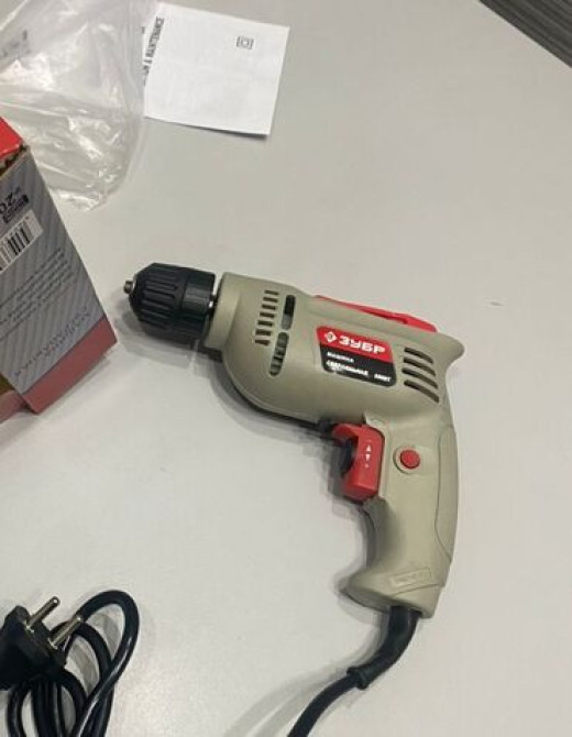 Дрель зубр 550 ват. Также у нас можете купить Пилы(Электропилы и Бишкек - изображение 3