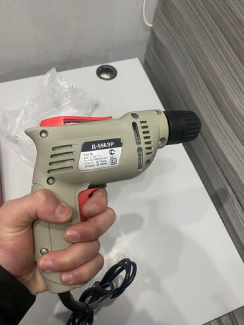 Дрель зубр 550 ват. Также у нас можете купить Пилы(Электропилы и Бишкек - изображение 6