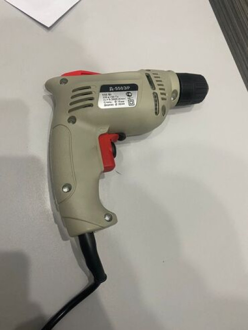 Дрель зубр 550 ват. Также у нас можете купить Пилы(Электропилы и Бишкек - изображение 4