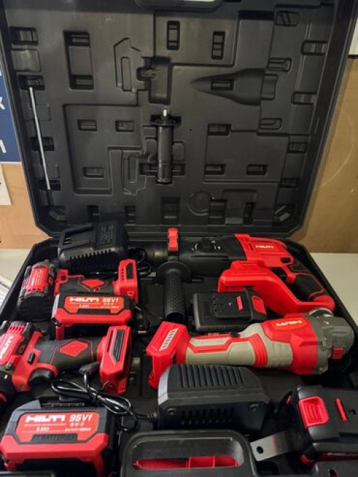 Набор электроинструментов фирмы: hilti 4в1 болгарка 100mm 3 скорости Бишкек - изображение 2