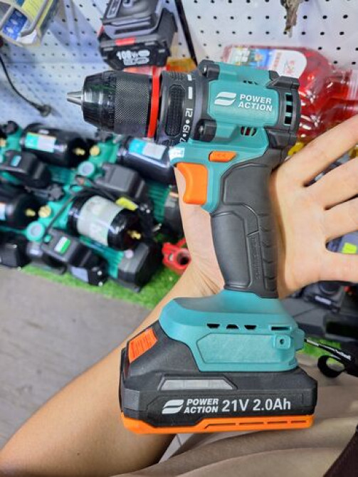 Универсальный аккумуляторный шуруповерт Power Action с регулируемым Бишкек - изображение 2