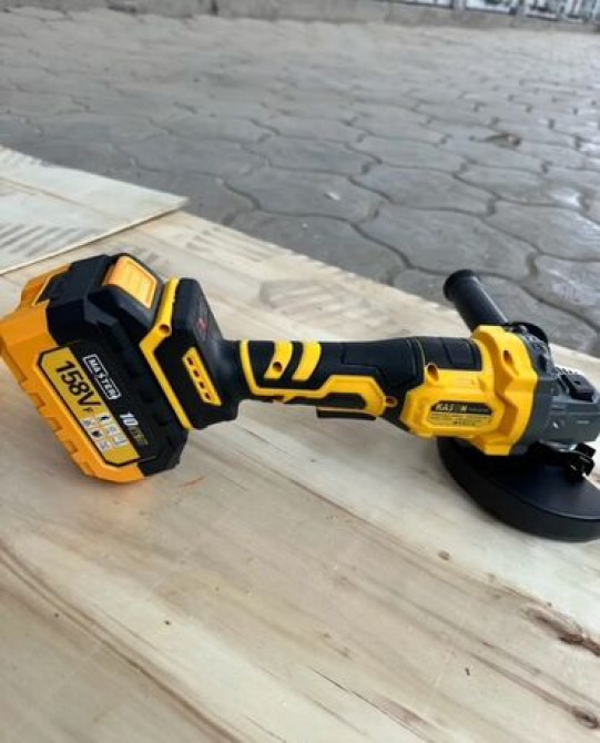 Набор аккумуляторных электроинструментов Kason в черно-желтом цвете Бишкек - изображение 1