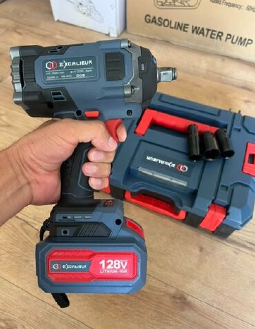 Ударный гайковерт Excalibur с аккумулятором 128 В поставляется в Бишкек - изображение 4