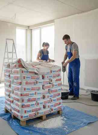 Штукатурка Knauf, Гипсовая, Ручного нанесения, Для потолков Бишкек