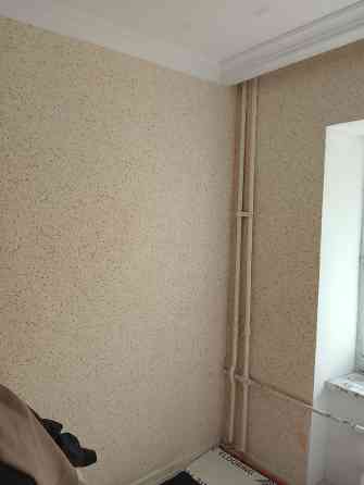 Житкий абой - Фактура: мелкозернистая «шуба» с равномерным разбросом Бишкек