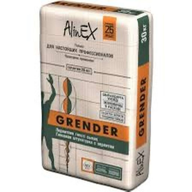 Штукатурка Alinex, Цементная, Ручного нанесения, Универсальная Бишкек - изображение 1