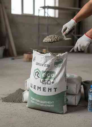 Портланд цемент, M-450, цвет - Серый Бишкек