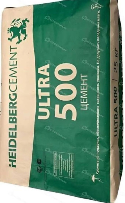 Хайдельберг цемент, M-500, 50 кг/м³ Бишкек - изображение 1