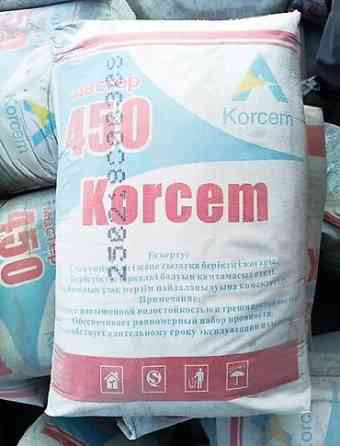 Korcem цемент, M-450, 50 кг/м³, Оптом Бишкек
