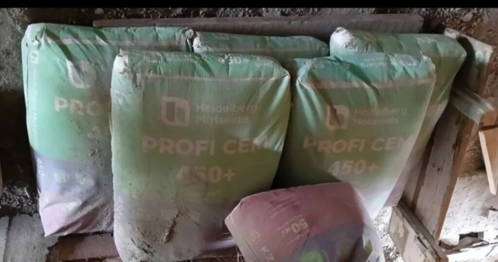 Хайдельберг цемент, M-450, цвет - Зеленый Бишкек - изображение 1