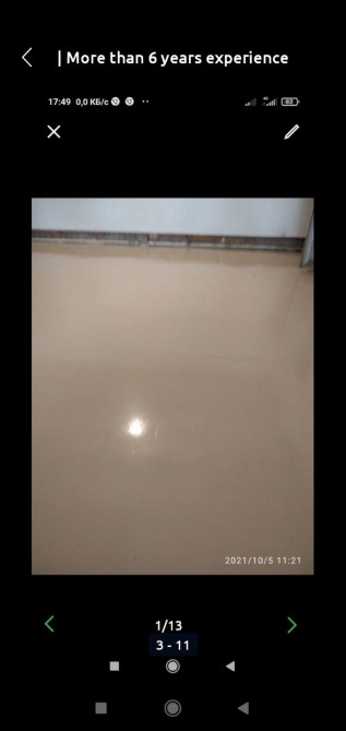 Наливные полы эпоксидные наливные полы реконструкси старый бетон Бишкек - изображение 1