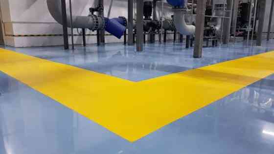 Полимерные наливное покрытие для производства, Химстойкие полимерные Бишкек