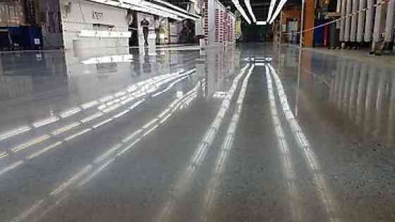 Полированный бетонный пол, Полированные бетонные и. мозаичные полы Бишкек