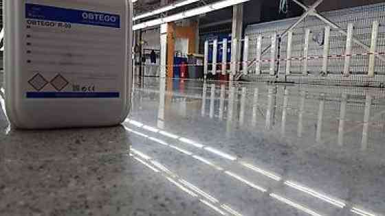 Полированный бетонный пол, Полированные бетонные и. мозаичные полы Бишкек