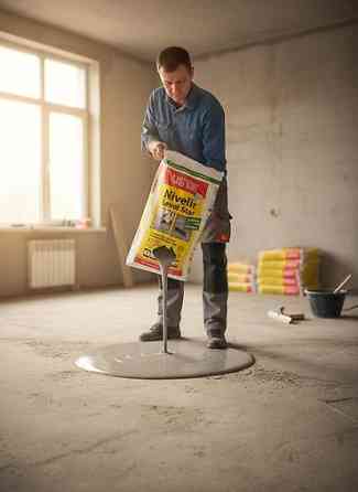 25 кг. Самовыравнивающаяся смесь Usta Nivelir Level Star Бишкек