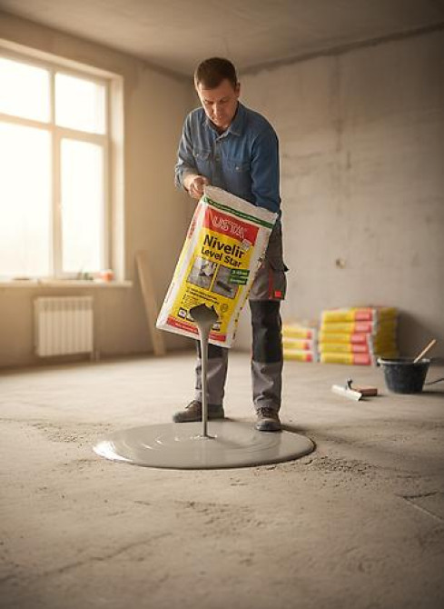 25 кг. Самовыравнивающаяся смесь Usta Nivelir Level Star Bishkek - photo 1