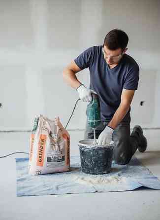 Сухая строительная смесь AlinEX GRENDER, расфасованная в мешки по 30 Бишкек