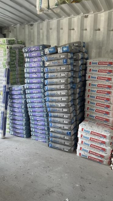 Строительные смеси и расходники Ассортимент: - Сухие смеси Flux Бишкек - изображение 3