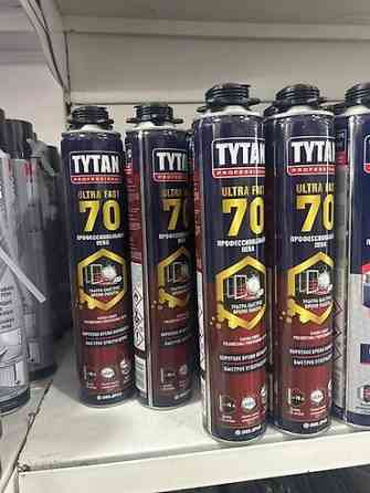 Профессиональная монтажная пена Tytan Ultra Fast 70 предназначена для Бишкек