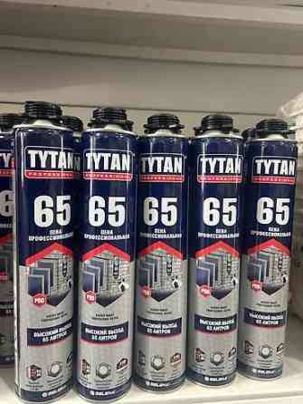Профессиональная монтажная пена Tytan 65 High Yield в баллоне синего Бишкек