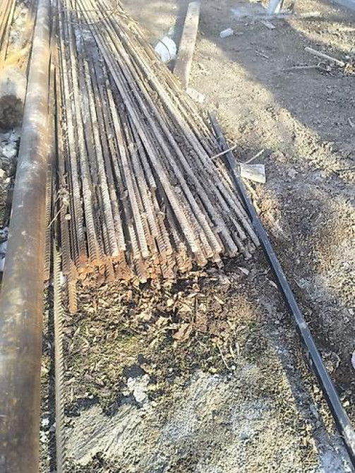 Арматура, Сталь, Длина: 11,7 м, Диаметр: 16 мм, Для фундамента, Резка Бишкек - изображение 2