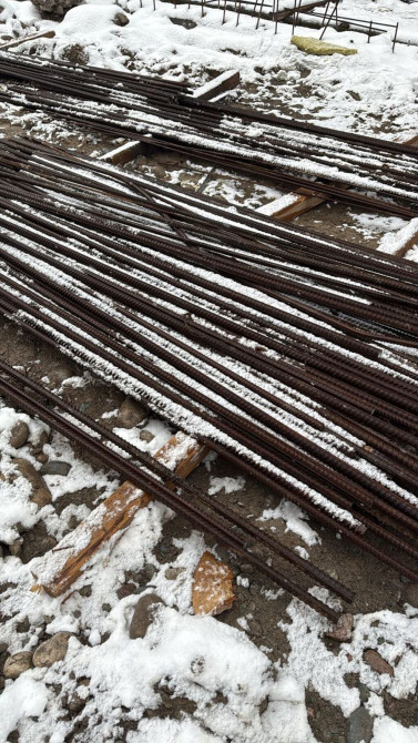 Арматура, Сталь, Длина: 6 м, Для фундамента, Резка Бишкек - изображение 1