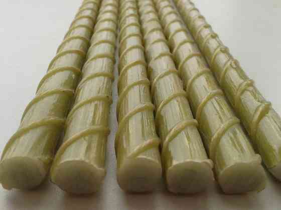 Стеклопластиковая арматура гладкая, D= 2-40 мм, L= 0,2-100 м Бишкек