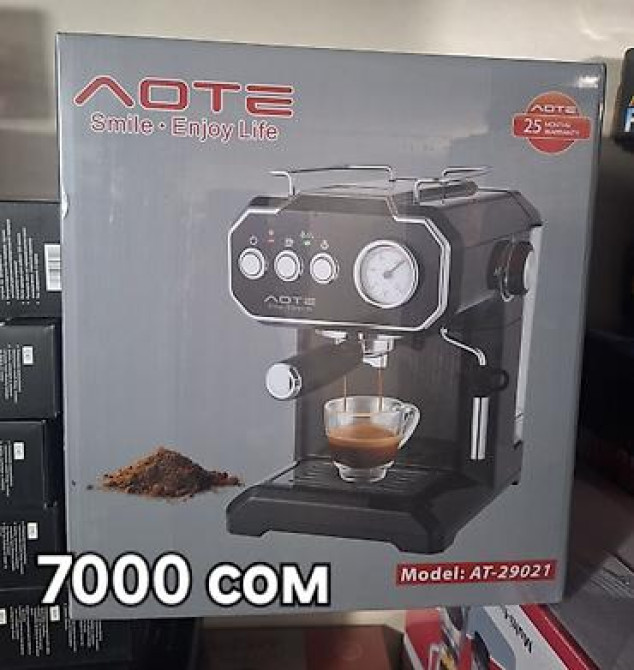 Кофеварка, кофемашина, Новый, Самовывоз, Бесплатная доставка, Платная доставка Бишкек - изображение 3