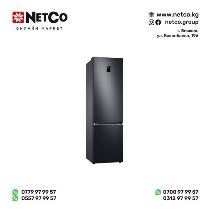 Холодильник Samsung RB38C776DB1 Производительность Общий объём - 400 Бишкек - изображение 1