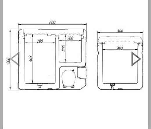 Холодильник Новый, Двухкамерный Бишкек