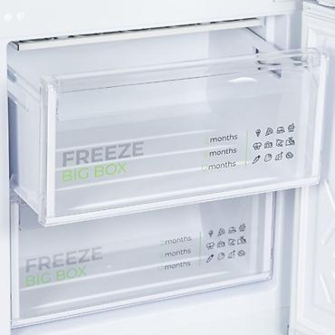 Холодильник Biryusa, Новый, Двухкамерный, De frost (капельный) Бишкек - сүрөт 6