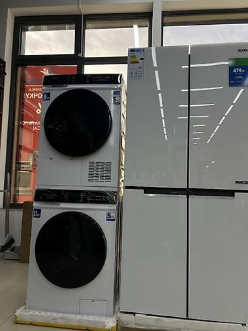 Холодильник Midea, Новый, Side-By-Side (двухдверный), Total no frost, 60 * 185 * 60, С рассрочкой Бишкек - изображение 2
