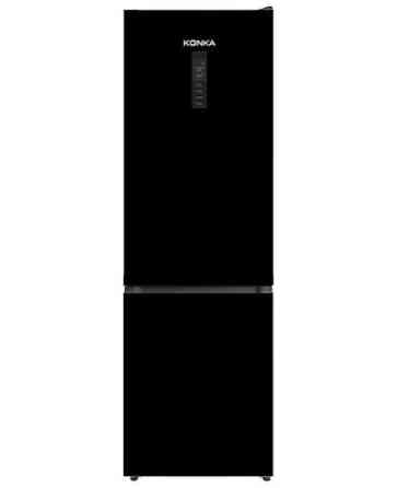 Холодильник KONKA, черный, с нижней морозильной камерой - Современная Бишкек