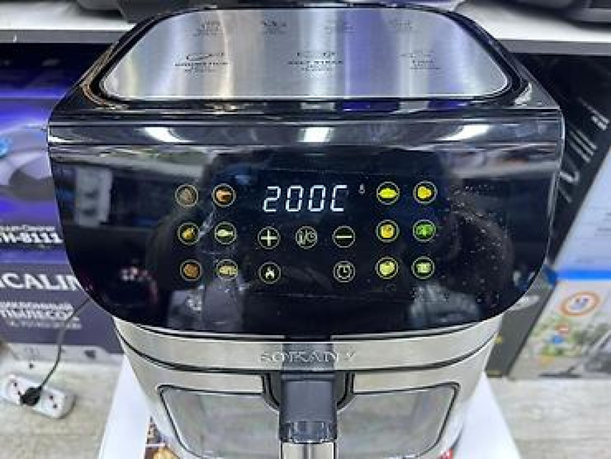 Аэрогриль (аэрофритюрница) SOKANY SK-10104 - Объем: 12 л — удобно для Бишкек - изображение 4