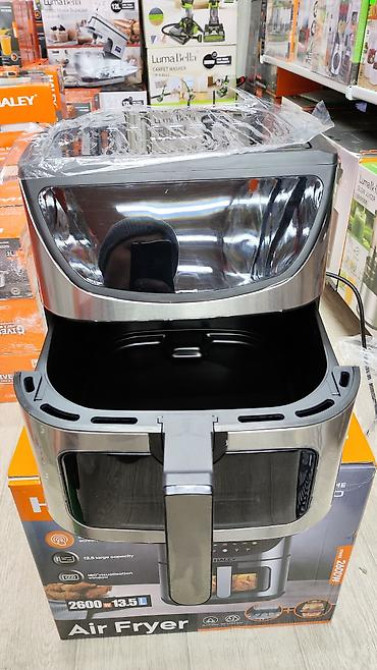 Аэрогриль (аэрофритюрница) HALEY HY-2550 - Мощность: 2600 Вт - Объем Бишкек - изображение 5