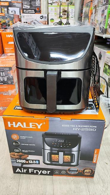Аэрогриль (аэрофритюрница) HALEY HY-2550 - Мощность: 2600 Вт - Объем Бишкек - изображение 1