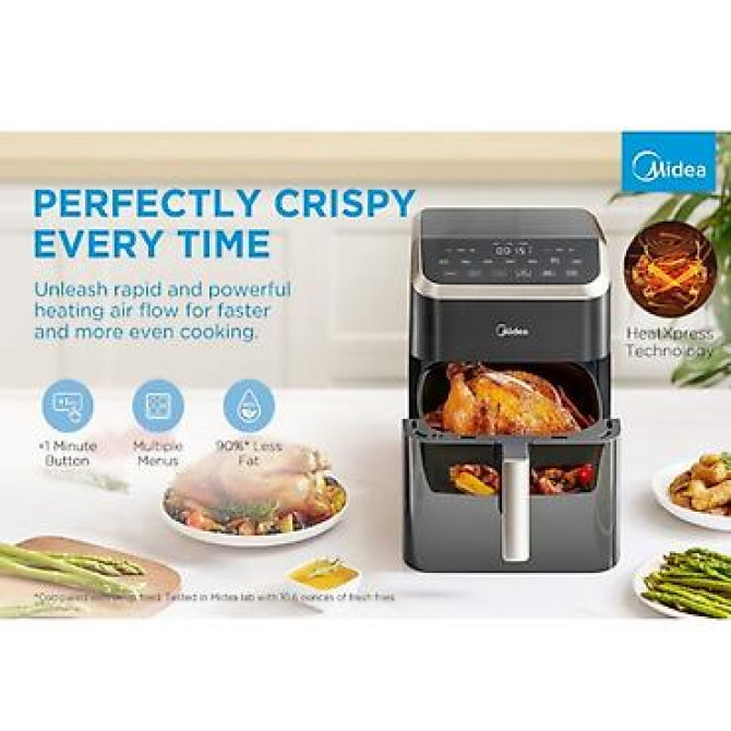 Аэрогриль с гарантией 1 год по акции ! Хороший качественный аэрогриль Бишкек - изображение 5